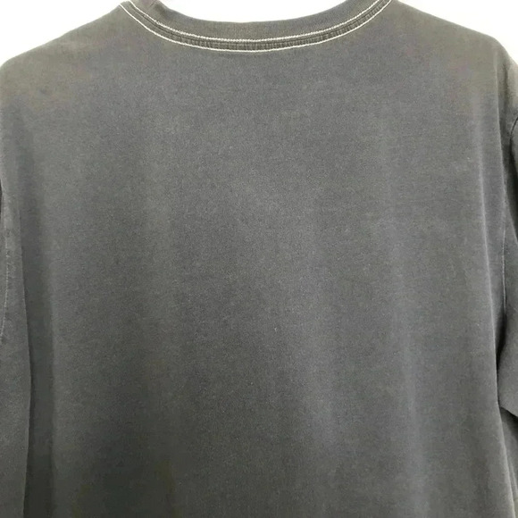 Roots T-Shirt Blue With  Maple Leaf Size Large - Picture 12 of 16